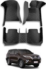 7D Fortuner4 Piece Black Mat