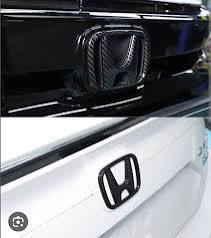CARBON LOGO TOYOTA HONDA SUZUKI FRONT BACK