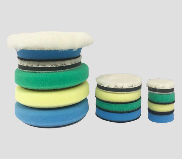 PADS FOR MINI RO POLISHER ( 1.2,2,3 INCH KIT )