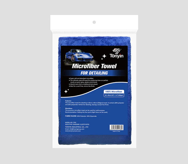 3pcs MICROFIBER Cloth FOR DETAILING (60 x 40cm 400gsm)