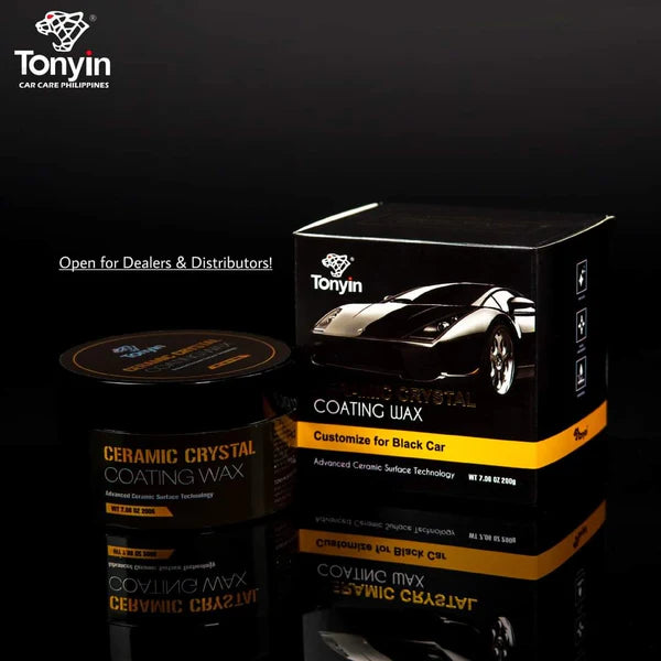 Advanced CERAMIC CRYSTAL COATING WAX (Black Car wax) 200g