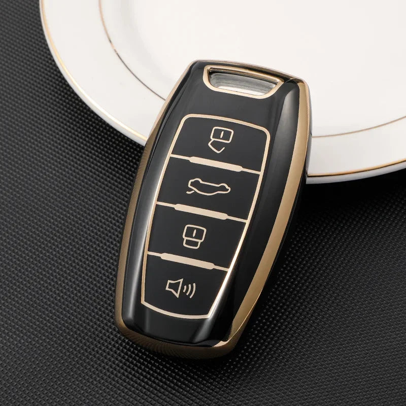 Haval Jolion / H6 TPU Plastic Protection Key Cover Black - Model 2021-2024