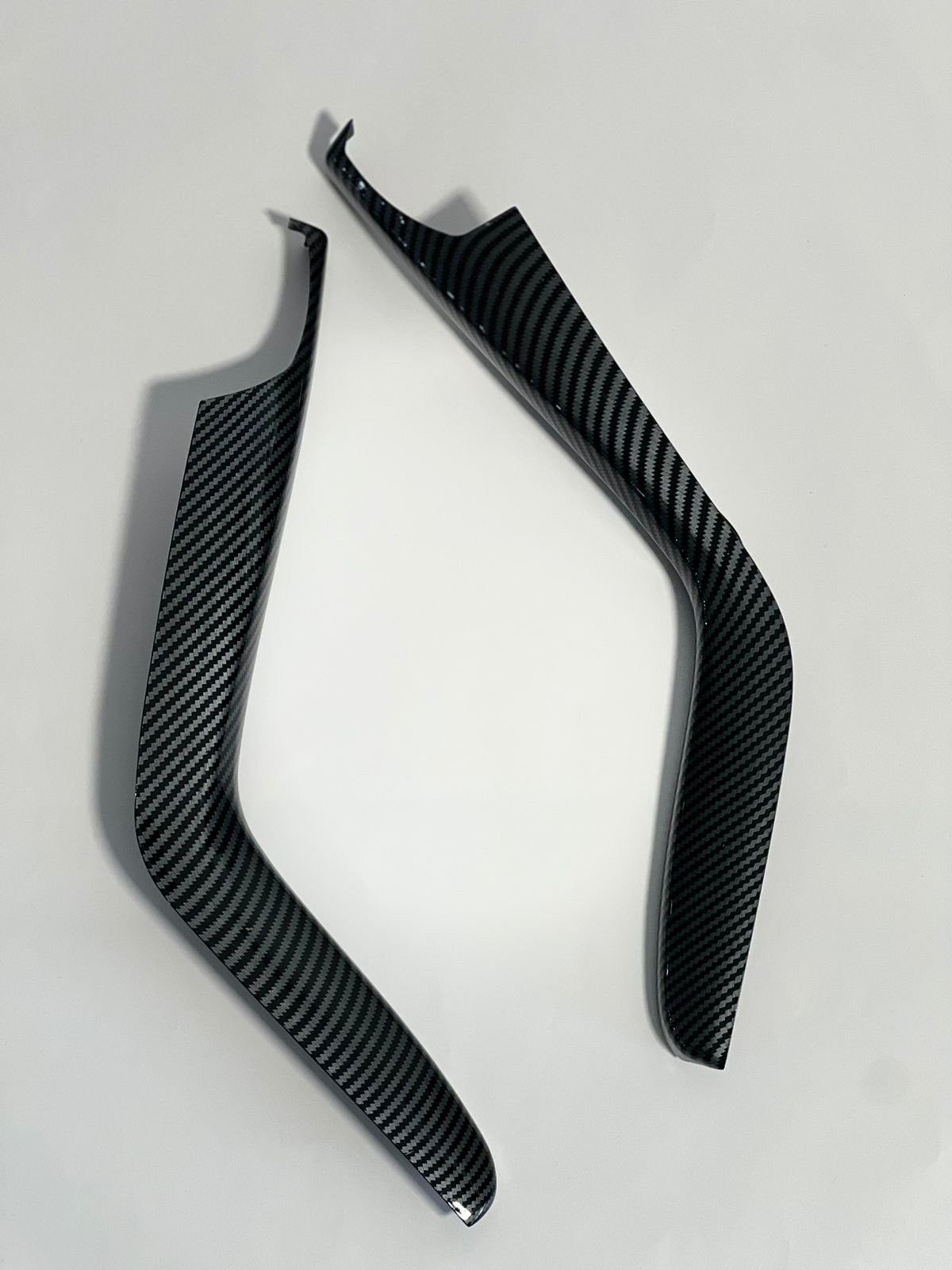 Honda Civic carbon fiber console filler 2016-2021