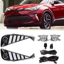 Toyota CHR Running Light DRL LED / Fog Lights DRL Cover / Front LED DRL