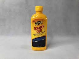 Formula 1 Scratch Out Liquid 207 ML - Polishing Paint Surface Scratches Remover Wax Cream Paste