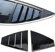 Hyundai Elantra Glossy Black Quarter Louver