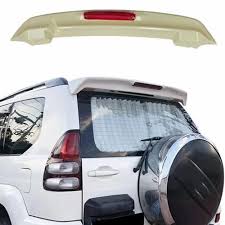 Toyota Prado Fj120 Wing / Roof Spoiler With LED For 2002 - 2009