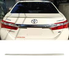 Toyota Corolla X Trunk Lip Spoiler V2 2015 - 2023