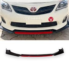 Corolla 2012 TRD Front Bumper Lip Splitter 2009 - 2013