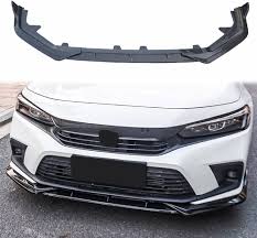 Honda Civic Slim Front Lip Splitter V5 For 11th Gen 2022 2023