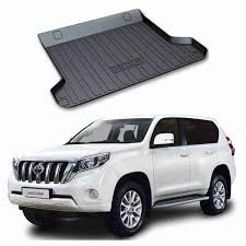 Toyota Prado FJ120 PVC Trunk Mat Black