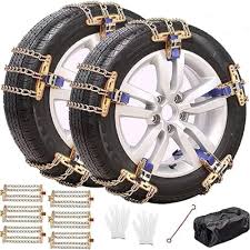 Anti Skid Tire Snow Chain For Sedan Cars - Small Size
