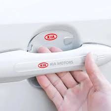 KIA Car Transparent Door Handle And Bowl Protector | Door Scratch Protector