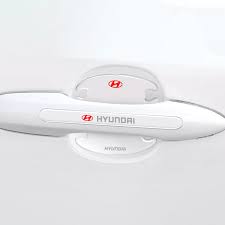 Hyundai Car Transparent Door Handle And Bowl Protector | Door Scratch