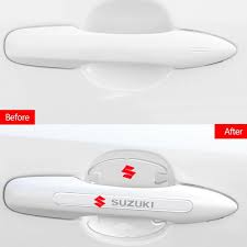 Suzuki Car Transparent Door Handle And Bowl Protector | Door Scratch Protect