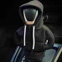 Gear Knob Cover Black Velvet