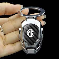 MG Black Ironman Style Push Start / Stop Button Cover