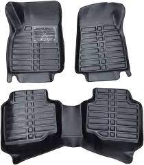 Honda Civic 2018 - 2022 5D Mats Set of 3pc in Black Color