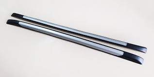 Toyota Hilux Revo Aluminum Roof Rail Black And Silver For 2016 - 2022