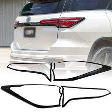 Toyota Fortuner Black Taillights Cover