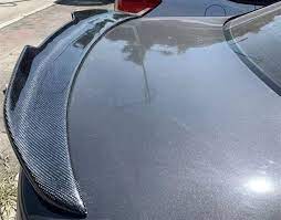 Hyundai Sonata Carbon Fiber Trunk Lip Spoiler For 2021 2022