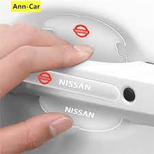 Nissan Car Transparent Door Handle And Bowl Protector | Door Scratch Protector