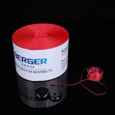 Honda Civic Seat Belts (RED) Type R Style For All 4 Seats - Berger (Made In China)