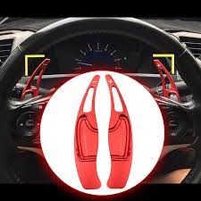 Honda Civic Red Carbon Paddle Shifter Extension For 11th Generation 2022