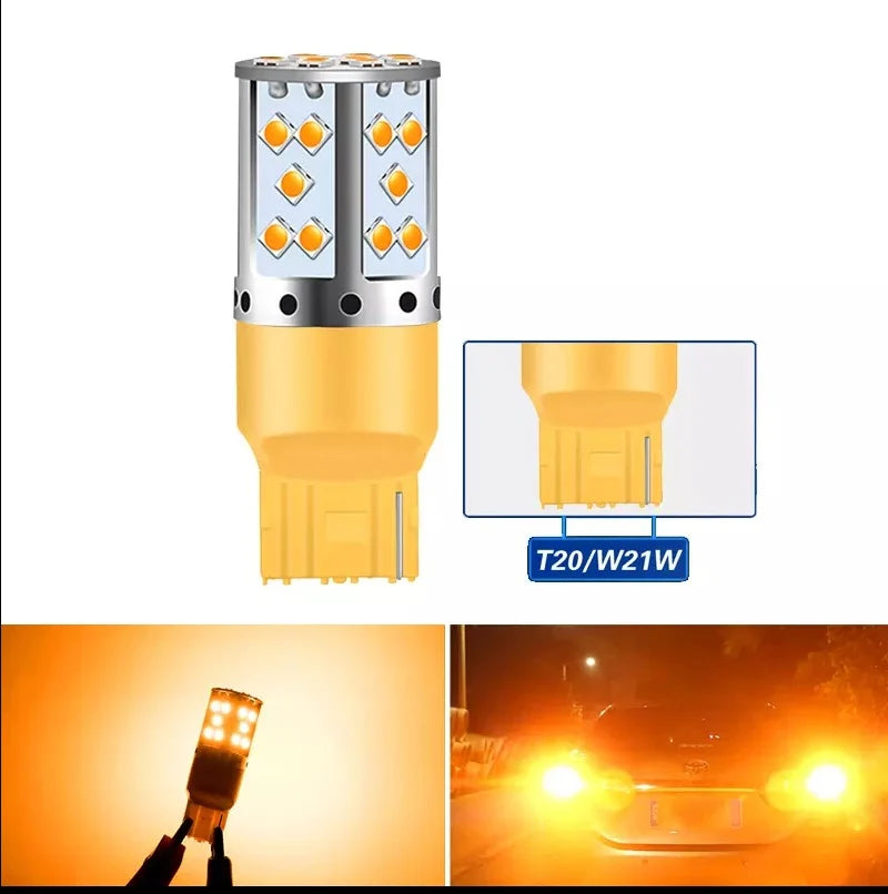 Indicator Orange (Amber) LED Bulbs