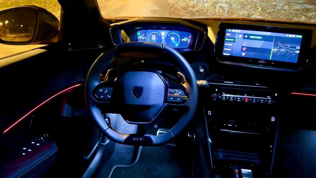 Ambient Lights Premium Quality For Peugeot 2008