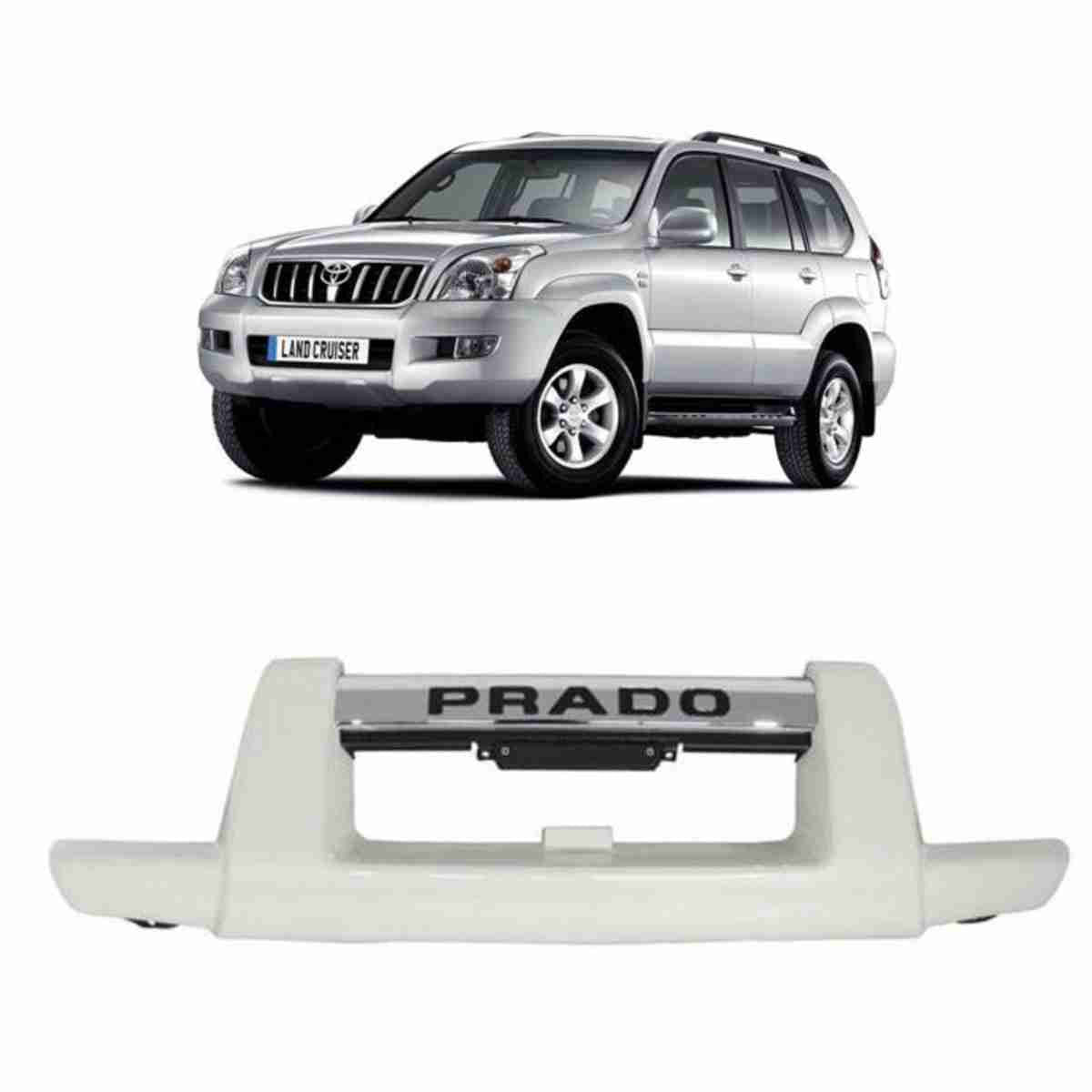 Toyota Prado FJ120 Front Bumper Protector 2002 - 2008