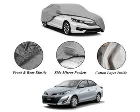 Buy Polymer Carbon Coated Car Top Cover For Toyota Corolla 2014 - 2021 at Best Price In Pakistan