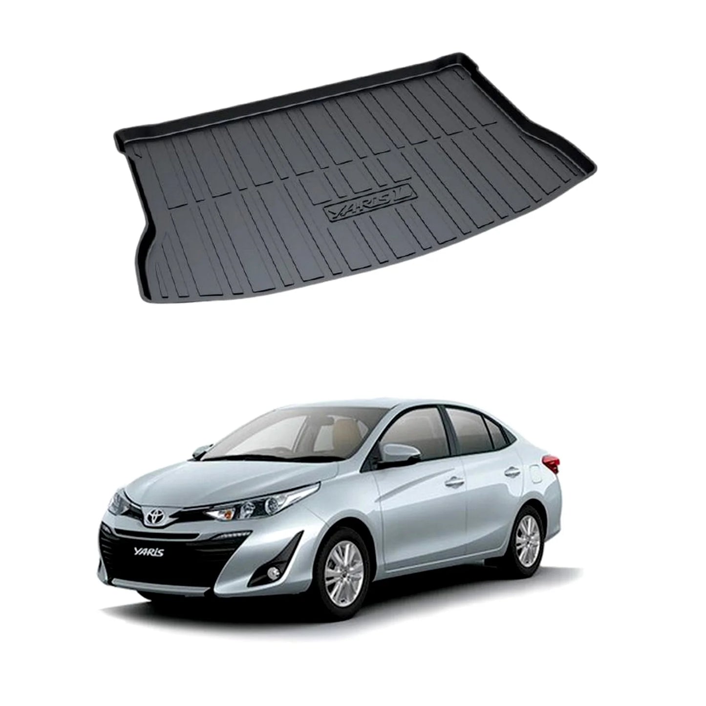 TOYOTA YARIS TRUNK MATS