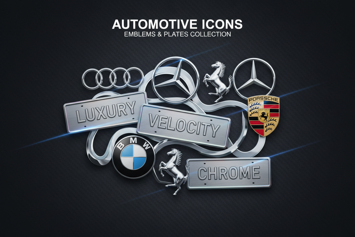 Emblems Logos / License Plate