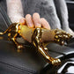 Golden Leopard Car Dashboard Decoration | Leopard Jaguar For Dashboard Decoration Purpose