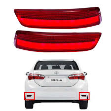 Back Bumper High Reflector Corolla X
