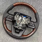 Steering Wheel Fj300 Black + Coffe wood Complete China