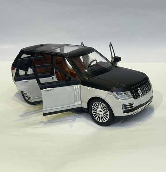 Range Rover 1:24 Scale - White/Black