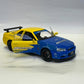 Nissan GTR R34 Yellow/Blue