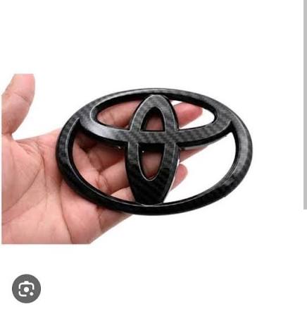 CARBON LOGO TOYOTA HONDA SUZUKI FRONT BACK
