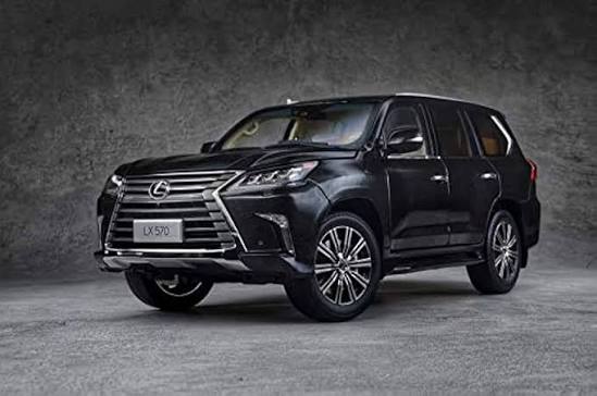 Lexus LX 570 Diecast Black