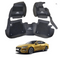 Hyundai Sonata 10D Floor Mats Black With Black Grass 3 Pcs - Model 2021-2022