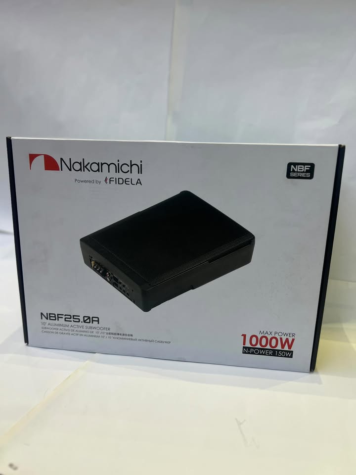 Nakamichi 25.0 under seat woffer 10 inch