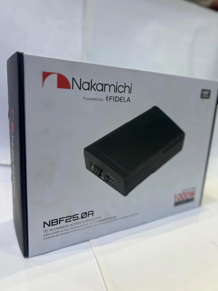Nakamichi 25.0 under seat woffer 10 inch