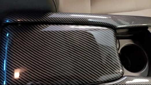 Honda Civic carbon fiber console filler 2016-2021