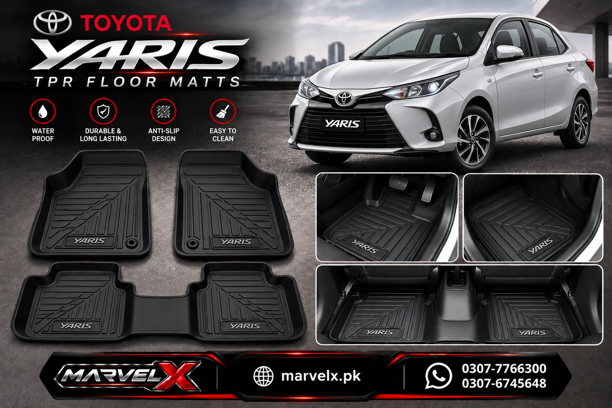 Toyota Yaris TPR floor Mats