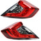 Honda X Civic Back Lights in Red Color Genuine