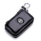 Toyota Zipper Leather Key Cover Pouch Black with Keychain Ring