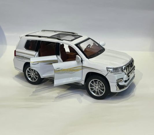 Toyota Prado White With Smoke