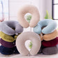 Neck Rest Pillow With Ear Phones 2 In 1 Multi Colors